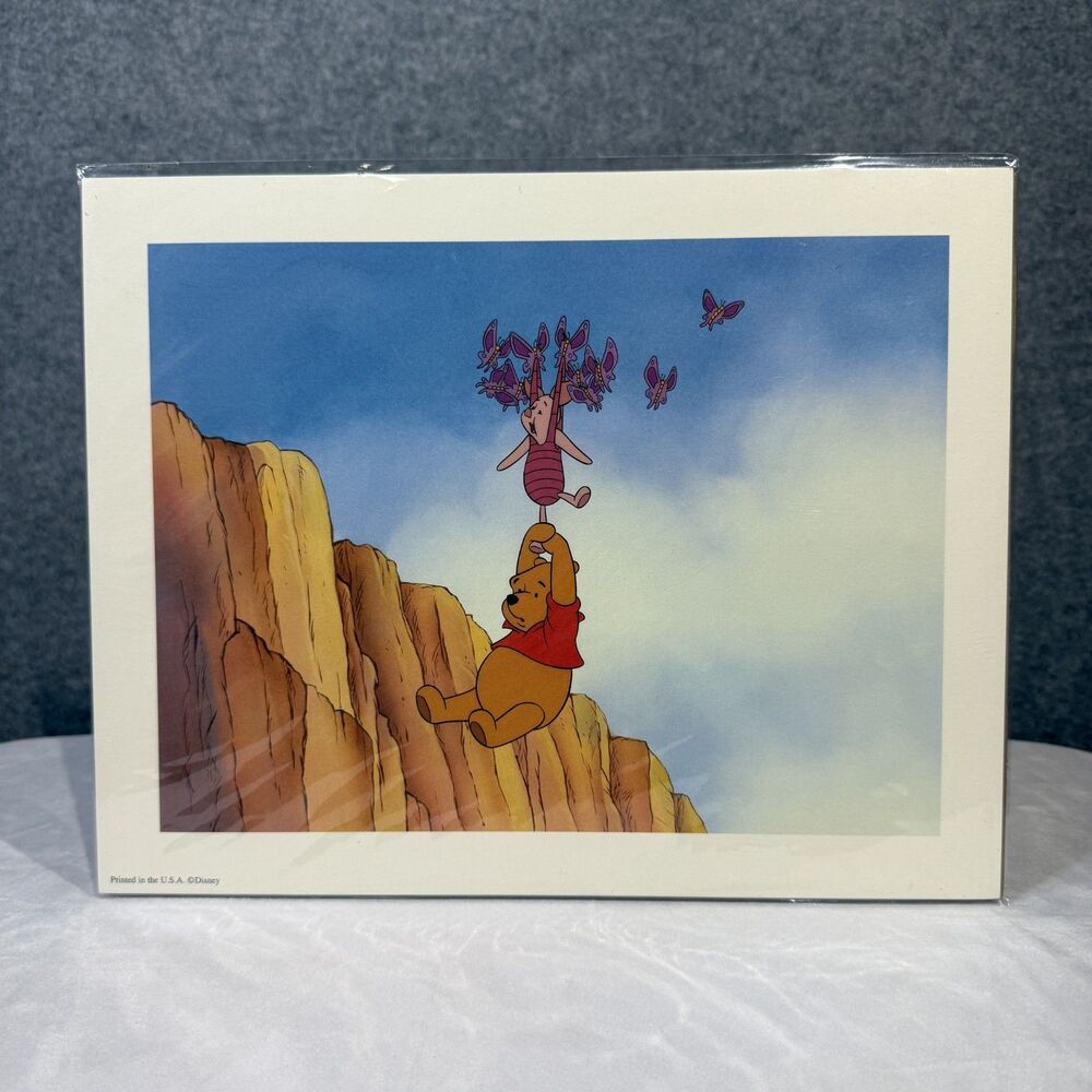 Disney Exclusive 1997 Winnie The Poohs Grand‎ Adventure Lithograph